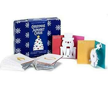 クリスマスカード　ポップアップ　仕掛け絵本　アルファベット　ロバートサブダ Amazon.co.jp: クリスマスカード ポップアップ 仕掛け絵本